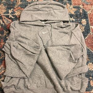 Nike Gray Sweat Set Cotton Blend